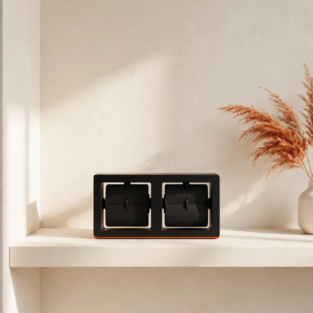 A flip clock